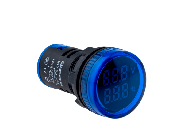 MT22-HM6 - Индикатор напряжения и частоты, синий