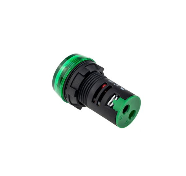 MT22-S73 - Сигнальная LED лампа, зеленый, 380V AC IP65
