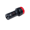 MT22-SM24 - Зуммер с подсветкой, 80дБ, красный, 24V AC/DC, IP40, пластик