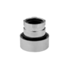 MTB2-BA2 - Головка кнопки плоская, черный, металл
