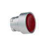 MTB2-BA4 - Головка кнопки плоская, красный, металл