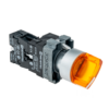 MTB2-BK2561 - Переключатель с подсветкой, с фиксацией, 24V AC/DC, желтый, 2 положения, 1NO