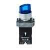 MTB2-BK2661 - Переключатель с подсветкой, с фиксацией, 24V AC/DC, синий, 2 положения, 1NO