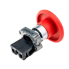 MTB2-BRZ124 - Кнопка грибовидная, без фиксации 1NC красный 60 мм