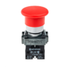 MTB2-BCZ124 - Кнопка грибовидная 1NC без фиксации, красный, 40 мм, металл