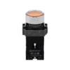 MTB2-BWF3571 - Кнопка плоская желтая с подсветкой, 24V AC/DC, 1NO, IP67, металл