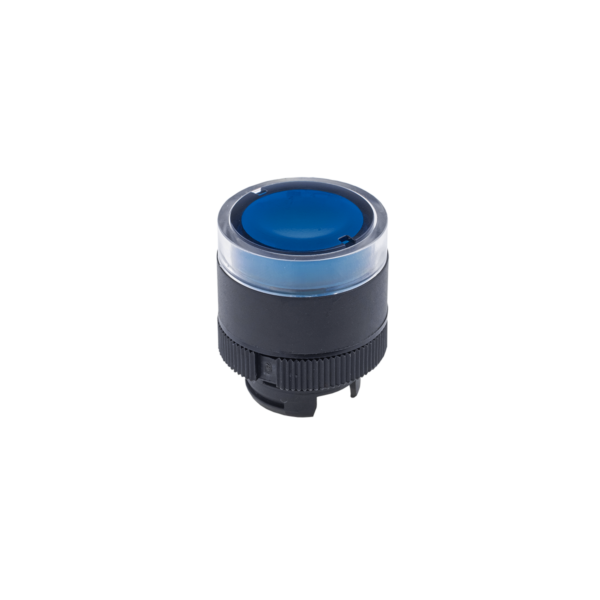MTB2-EW36 - Головка кнопки с подсветкой синий, пластик