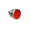 MTB4-BA4C - Головка кнопки, плоская, красная, IP65, металл