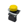 MTB4-BP51 - Кнопка желтая в кожухе, 1NO, IP66, металл