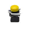 MTB4-BP51 - Кнопка желтая в кожухе, 1NO, IP66, металл