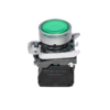 MTB4-BW33711 - Кнопка зеленая с подсветкой, 1NO, 24V AC/DC, IP65, металл