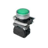 MTB4-BW33713 - Кнопка зеленая с подсветкой, 1NO, 220V AC/DC, IP65, металл