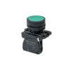 MTB5-AA31 - Кнопка плоская зеленая, 1NO, IP65, пластик