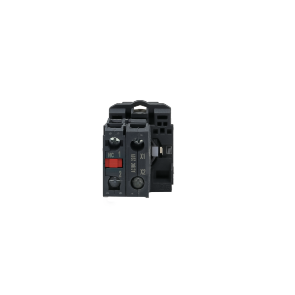 MTB5-AK34723 - Переключатель  на 3 положения с фиксацией и подсветкой, красный, 1NС, 220V AC/DC, IP65, пластик