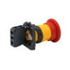 MTB5-AS542 - Кнопка грибовидная аварийной остановки, красная, 40 мм, возврат поворотом с фиксацией, 1NC, IP65, пластик