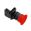 MTB5-AT42 - Кнопка грибовидная "тяни-толкай", красная, 40 мм, 1NC, IP65, пластик