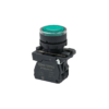 MTB5-AW33711 - Кнопка зеленая с подсветкой, 1NO, 24V AC/DC, IP65, пластик