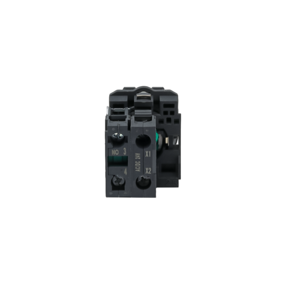 MTB5-AW33711 - Кнопка зеленая с подсветкой, 1NO, 24V AC/DC, IP65, пластик