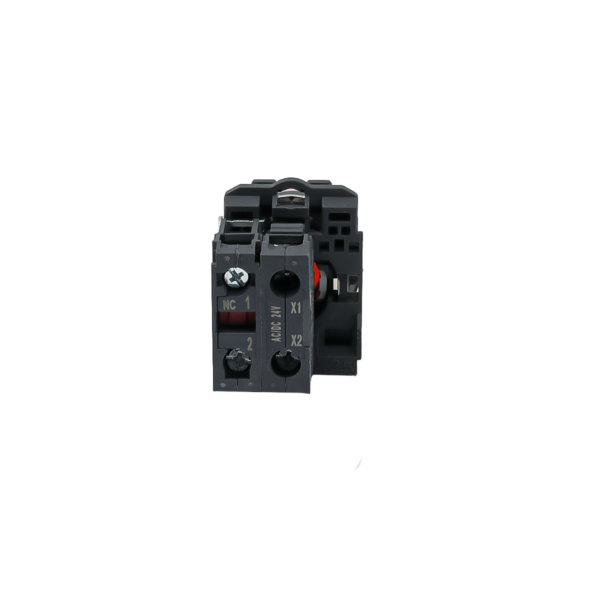 MTB5-AW34721 - Кнопка красная с подсветкой, 1NС, 24V AC/DC, IP65, пластик