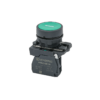 MTB5-AA31521 - Кнопка плоская зеленая, маркировка "I", 1NO, IP65, пластик
