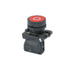 MTB5-AA41582 - Кнопка плоская красная, маркировка "O", 1NС, IP65, пластик