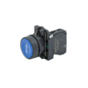 MTB5-AA61781 - Кнопка плоская синяя, маркировка "стрелка влево-вправо", 1NO, IP65, пластик