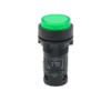 MTB7-EW33611 - Кнопка зеленая выступающая с подсветкой, 1NO,  24V AC/DC, IP54, пластик