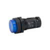 MTB7-EW36611 - Кнопка синяя выступающая с подсветкой, 1NO, 24V AC/DC, IP54, пластик