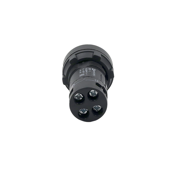 MTB7-EW36616 - Кнопка синяя выступающая с подсветкой, 1NO, 220V AC, IP54, пластик