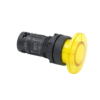 MTB7-EW45616 - Кнопка грибовидная желтая с подсветкой, Ø40  мм, 1NO, 220 AC, IP54, пластик