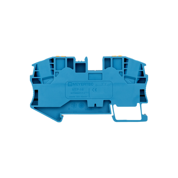 MTP-16BL - Клемма push-in проходная, 16 мм², синяя