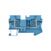 MTS-10BL - Клемма пружинная проходная, 10 мм², синяя