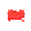 MTS-2.5RD - Клемма пружинная проходная, 2.5 мм², красная