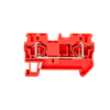 MTS-4RD - Клемма пружинная проходная, 4 мм², красная
