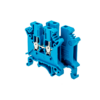 MTU-2.5BL - Клемма винтовая проходная, 2.5 мм², синяя