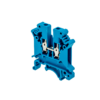 MTU-4BL - Клемма винтовая проходная, 4 мм², синяя