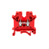 MTU-4RD - Клемма винтовая проходная, 4 мм², красная