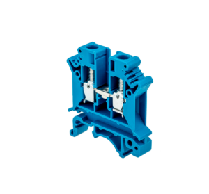 MTU-6BL - Клемма винтовая проходная, 6 мм², синяя