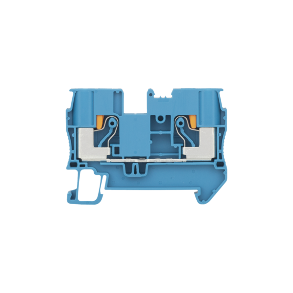 MTP-6BL - Клемма push-in проходная, 6 мм², синяя