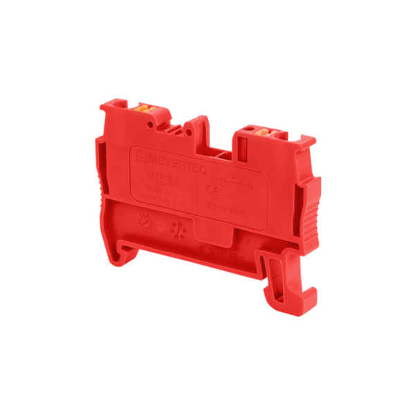 MTP-2.5RD - Клемма push-in проходная, 2.5 мм², красная