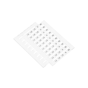 MTS-6ML - Маркировка пружинных клемм 6, 10, 16 мм²,  (L1, L2, L3, N, PE) (уп. 100 шт.)