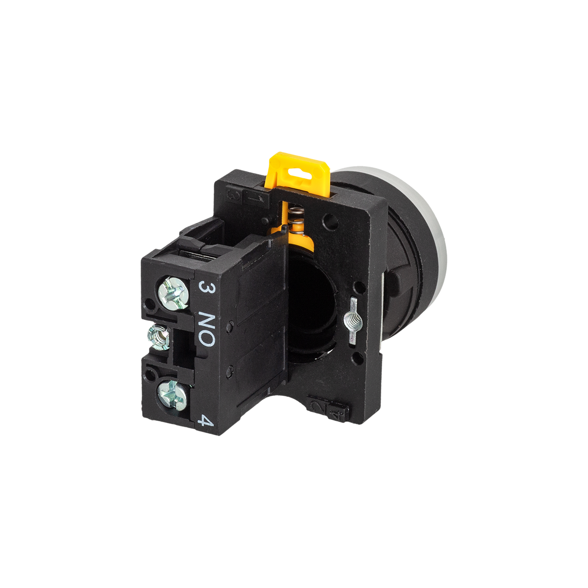 MTB2-EAZ112 - Кнопка плоская черная, 1NO, IP54, пластик