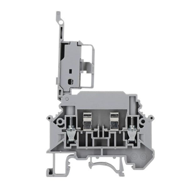 MTU-4F - Клемма винтовая с держателем предохранителя, 4 мм², серая