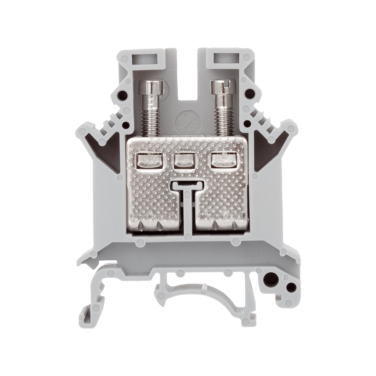 MTU-16 - Клемма винтовая проходная, 16 мм², серая
