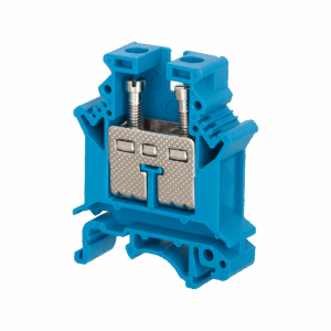 MTU-16BL - Клемма винтовая проходная, 16 мм², синяя