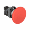 MTB2-BRZ124 - Кнопка грибовидная, без фиксации 1NC красный 60 мм