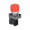 MTB2-BSZ1244 - Кнопка грибовидная, возврат поворотом, 1NC красный 30 мм