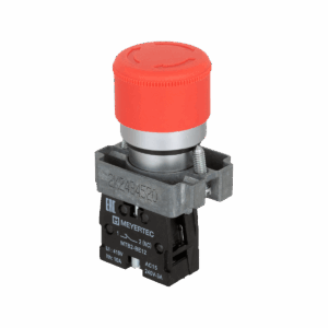 MTB2-BSZ1244 - Кнопка грибовидная, возврат поворотом, 1NC красный 30 мм
