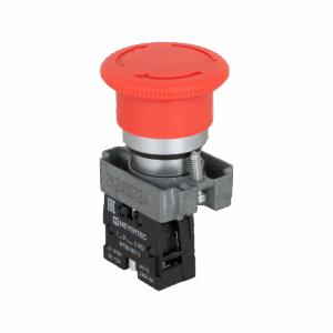 MTB2-BSZ1254 - Кнопка грибовидная, возврат поворотом, 1NC красный 40 мм