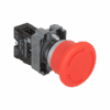 MTB2-BSZ1254 - Кнопка грибовидная, возврат поворотом, 1NC красный 40 мм